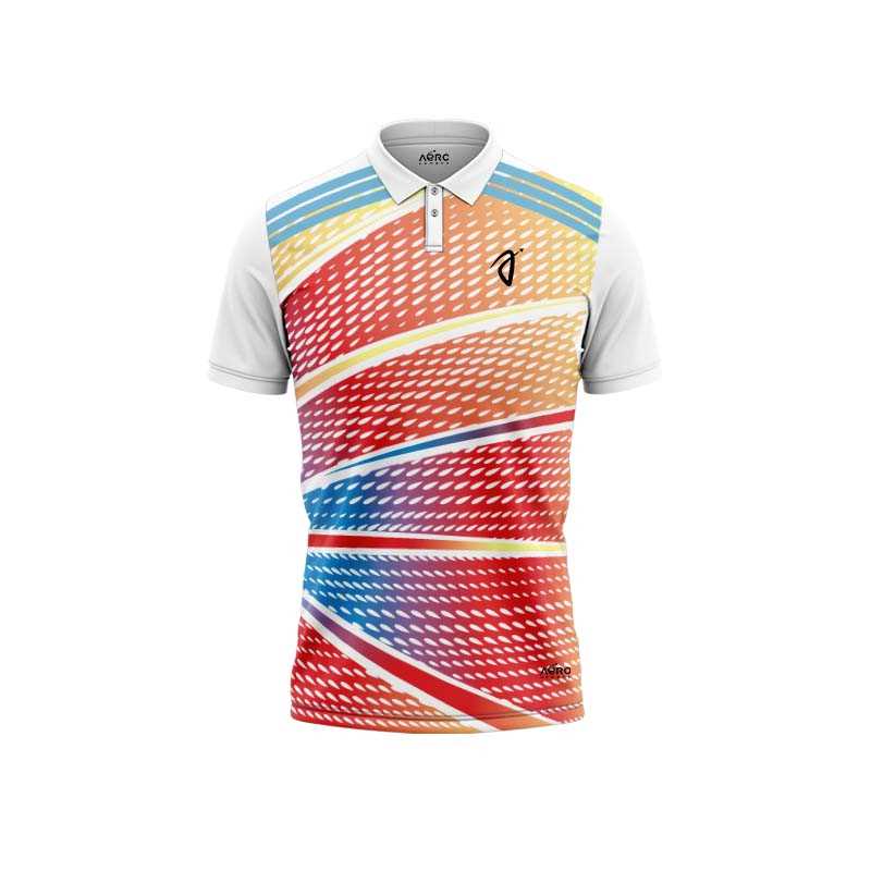 Solid collar Pure Multi Color Sports T-Shirt